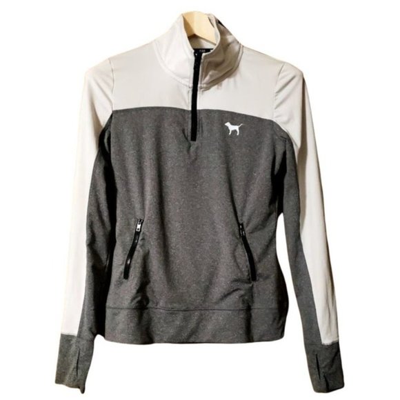 PINK Victoria Secret Ultimate Pullover half zip up jacket XS|TP - Picture 1 of 12